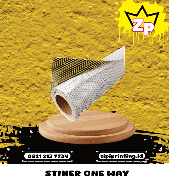 STICKER ONEWAY METERAN